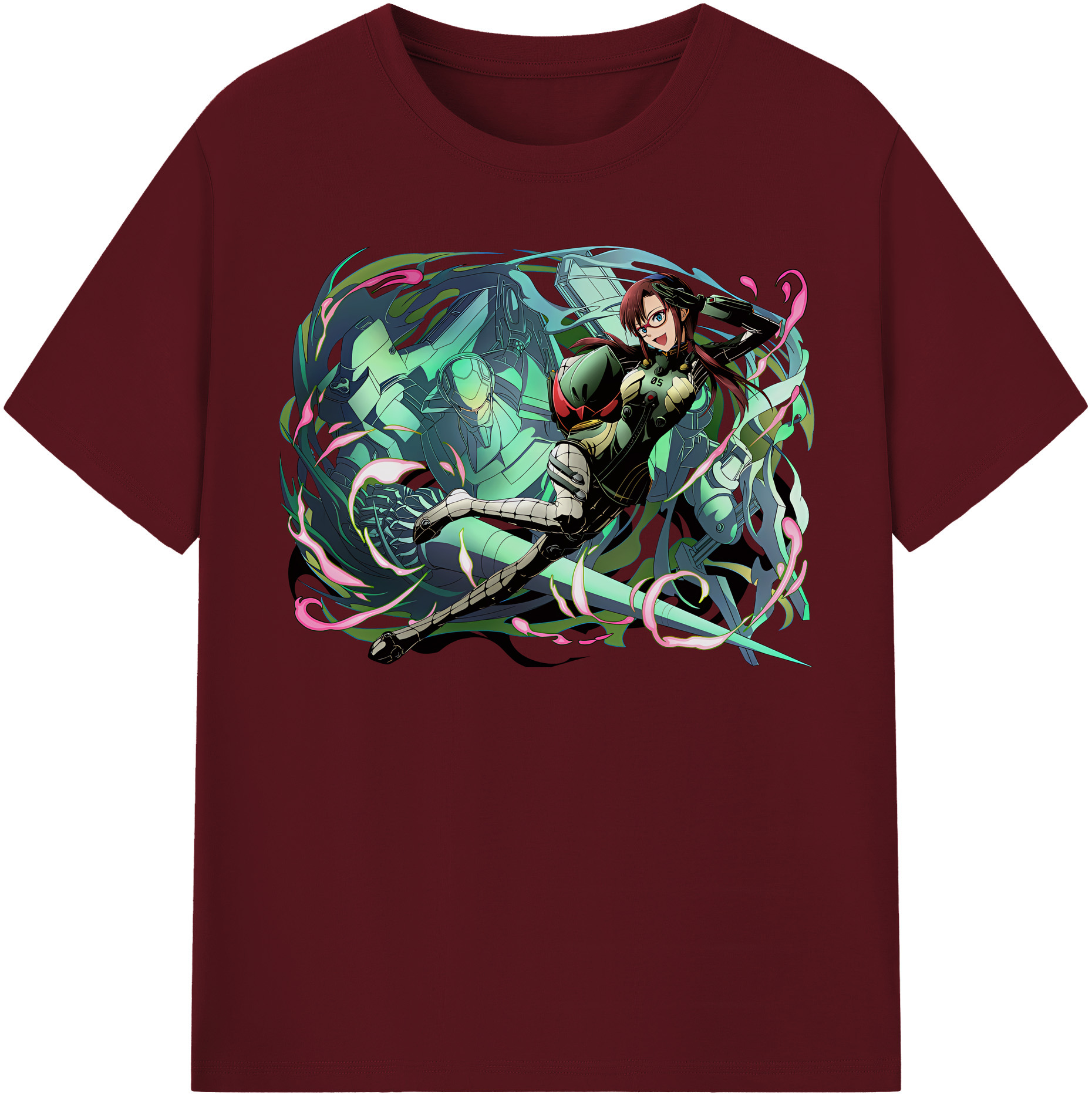 （画像用） EVA 新世紀エヴァンゲリオン 綿100％半袖Tシャツ（フロントプリント）
